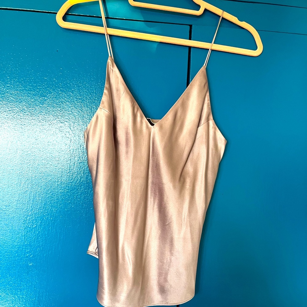 FLEUR DU MAL SILK CAMISOLE